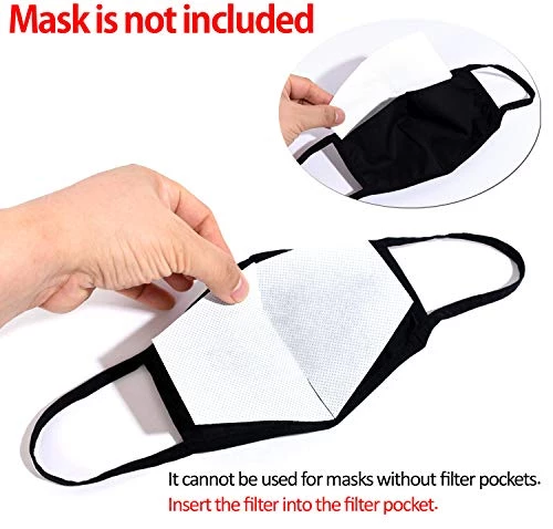 Replacement Disposable Non-woven Anti Droplet Filter For Cloth Masks With Filter Pocket 70g/m² Polypropylene 100% Air Filter, Made In Korea - DIY Cut To Fit Face Mask Filter Inserts 8 Replacement Disposable Non-woven Anti Droplet Filter For Cloth Masks With Filter Pocket 70g/m² Polypropylene 100% Air Filter, Made In Korea - DIY Cut To Fit Face Mask Filter Inserts - Image 6