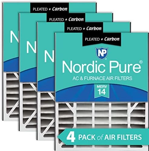 Nordic Pure 20x25x5 MERV 10 Pleated Air Bear Plus Carbon Replacement AC Furnace Air Filters 2 Pack 17 Nordic Pure 20x25x5 MERV 10 Pleated Air Bear Plus Carbon Replacement AC Furnace Air Filters 2 Pack - Image 15