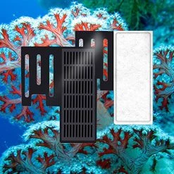 Aquatop Forza 45 GPH Power Filter For Aquariums – For 5-15 Gallon Tanks, Great For Salt & Freshwater Tanks, Keeps Water Crystal Clear, Advanced Filtration Design, PFE-1 -Air Filter Sales 61UdF5CBhgL